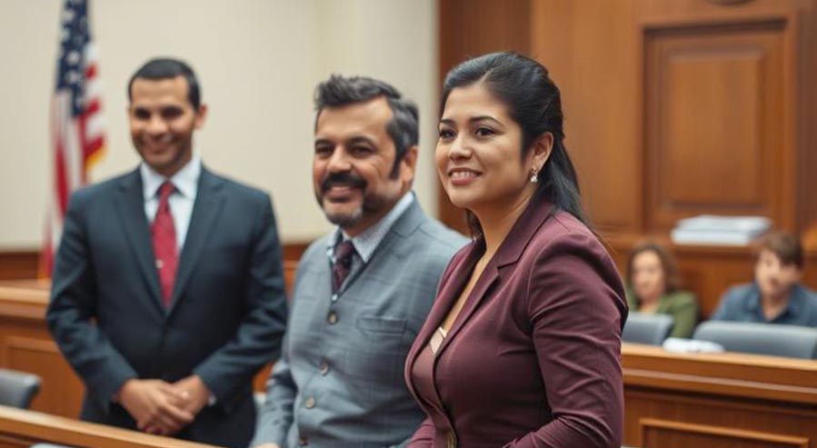 Pareja hispana gana demanda por accidente